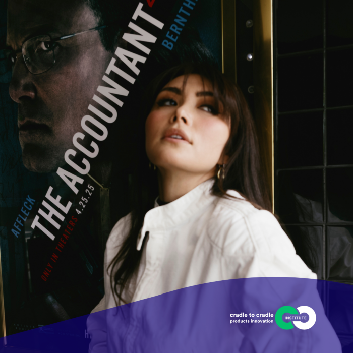 Daniella Pineda champions circular fashion on the global stage