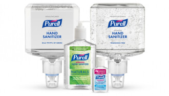 Skin health and material health align in Purell® hand hygiene products