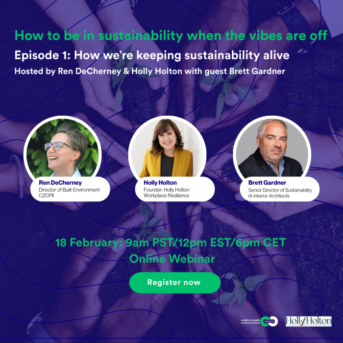 Ep.1: How we’re keeping sustainability alive from "How to be in sustainability when the vibes are off"